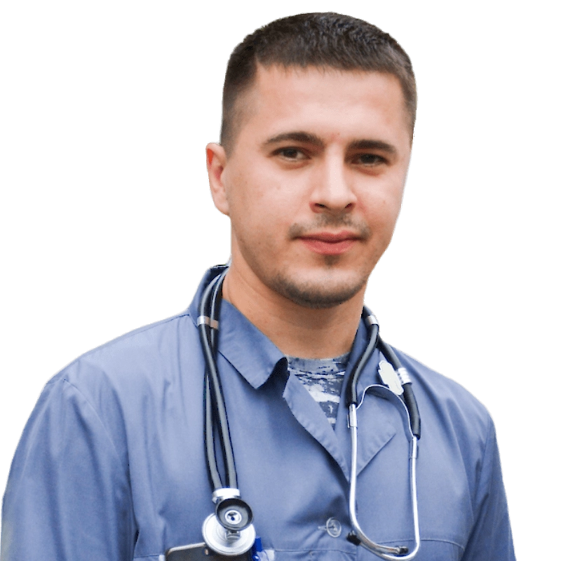 Осипов Егор Дмитриевич - фельдшер клиники Метод Довженко для жителей города Запорожье